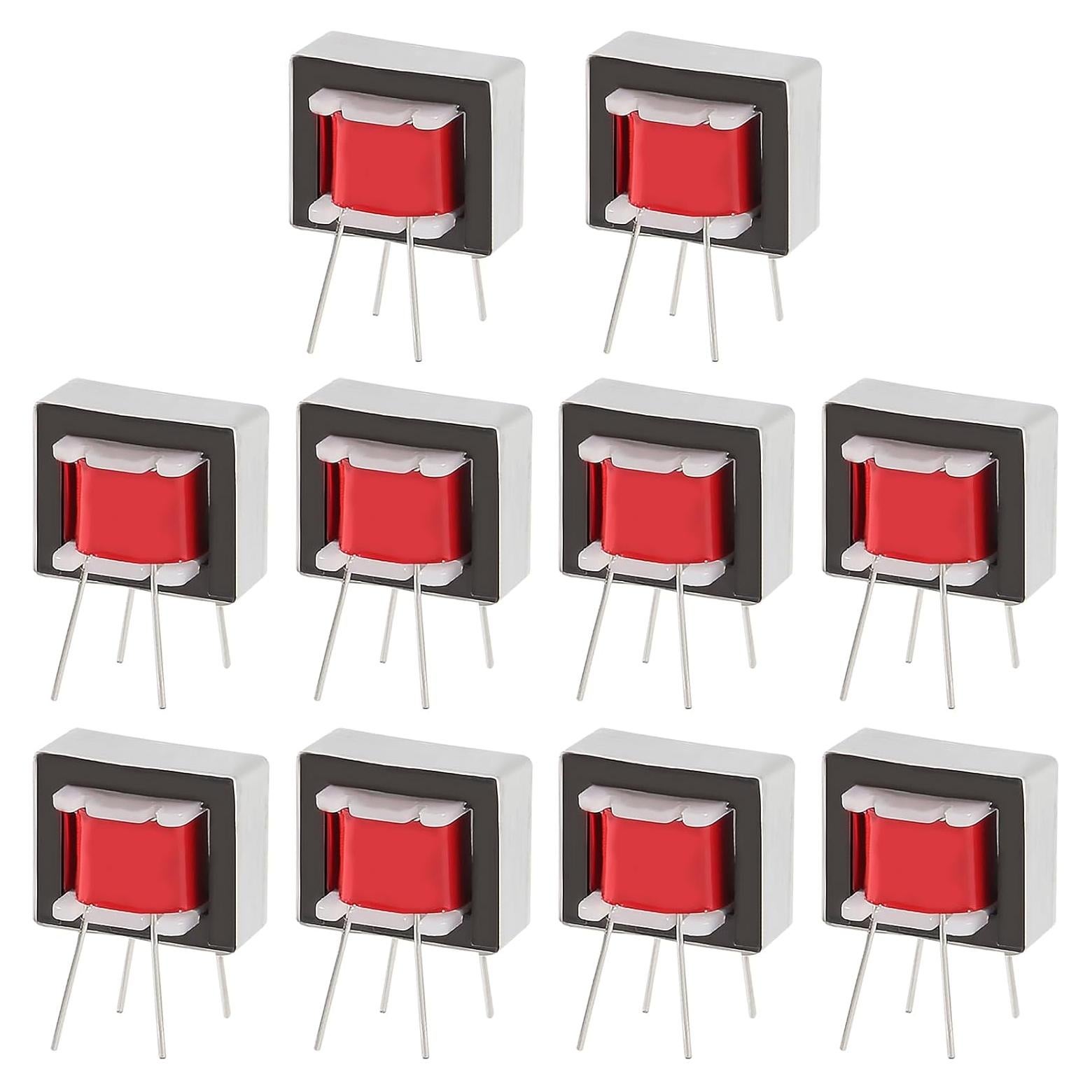 10 Transformadores de Audio EI-14 600 Ohm Aislamiento Alta Eficiencia