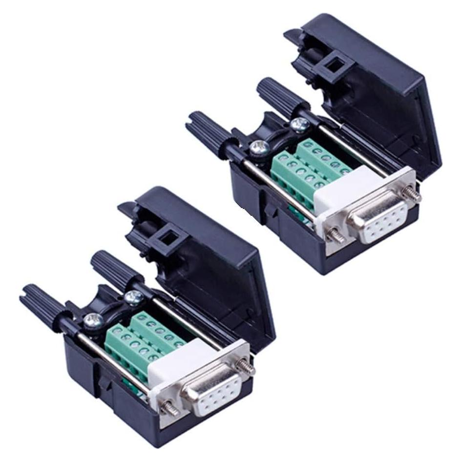 Conectores DB9 Hembra Sin Soldadura Anmbest 2 Piezas
