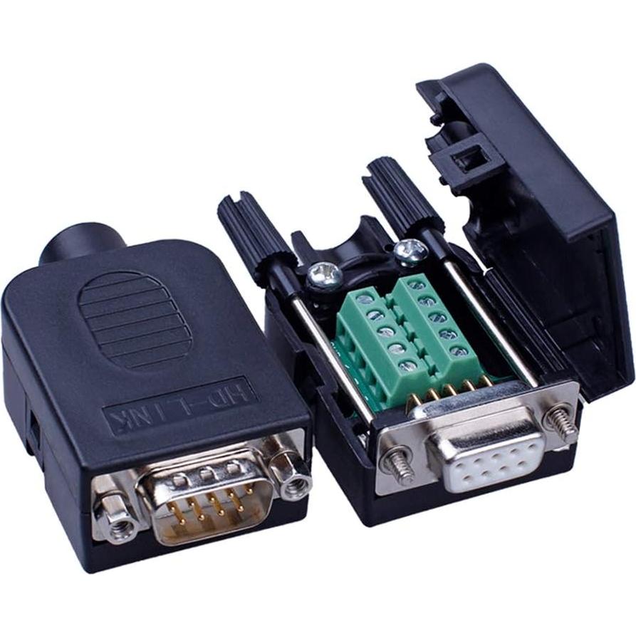 Conectores DB9 Hembra Sin Soldadura Anmbest 2 Piezas