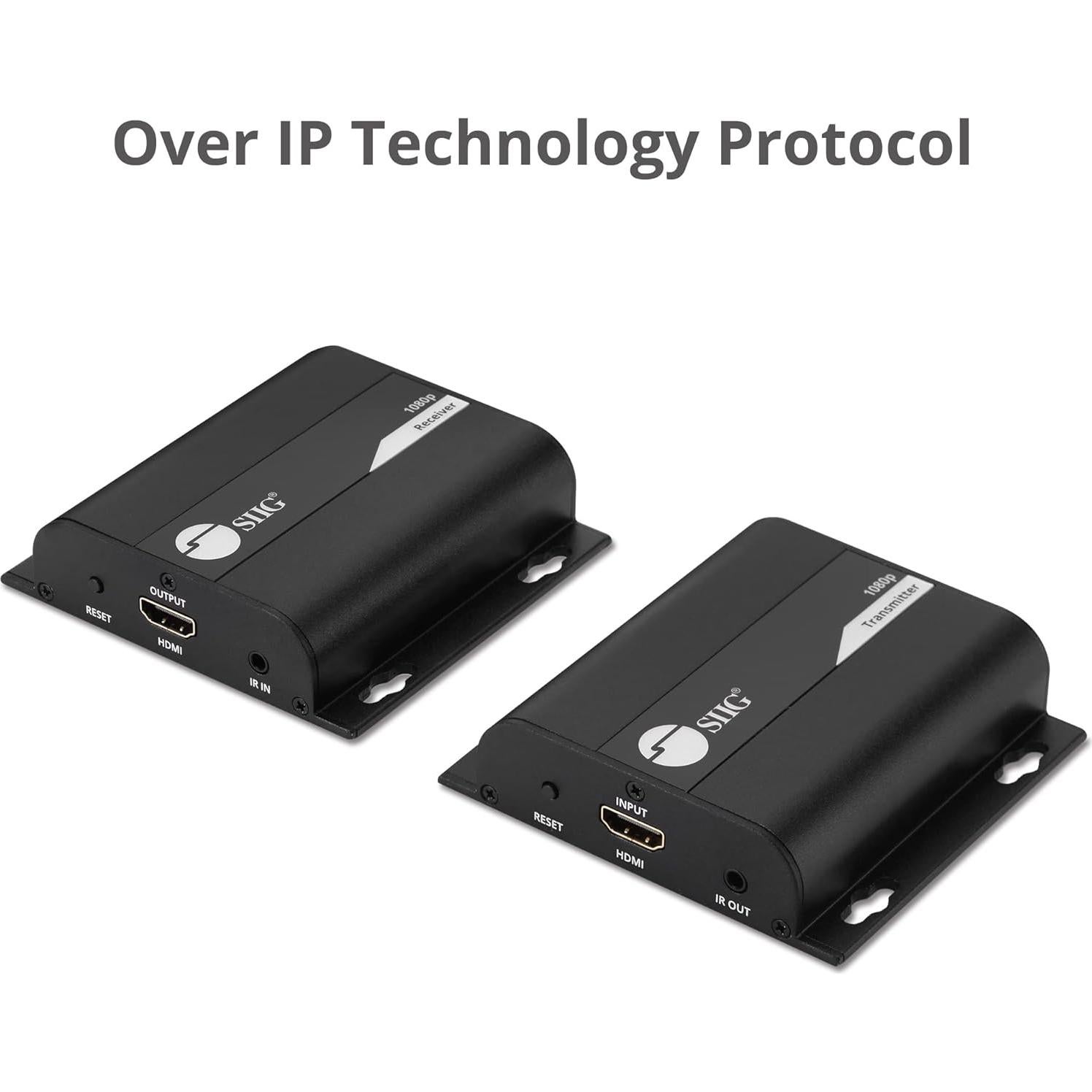 Extensor HDMI sobre IP SIIG CE-H26T11-S1 1080p 120m