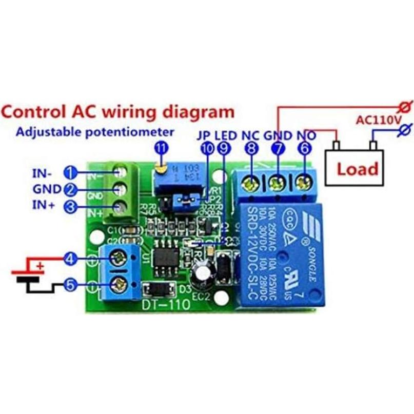 Módulo Comparador de Voltaje LM393 Taidacent 1 Canal 5V