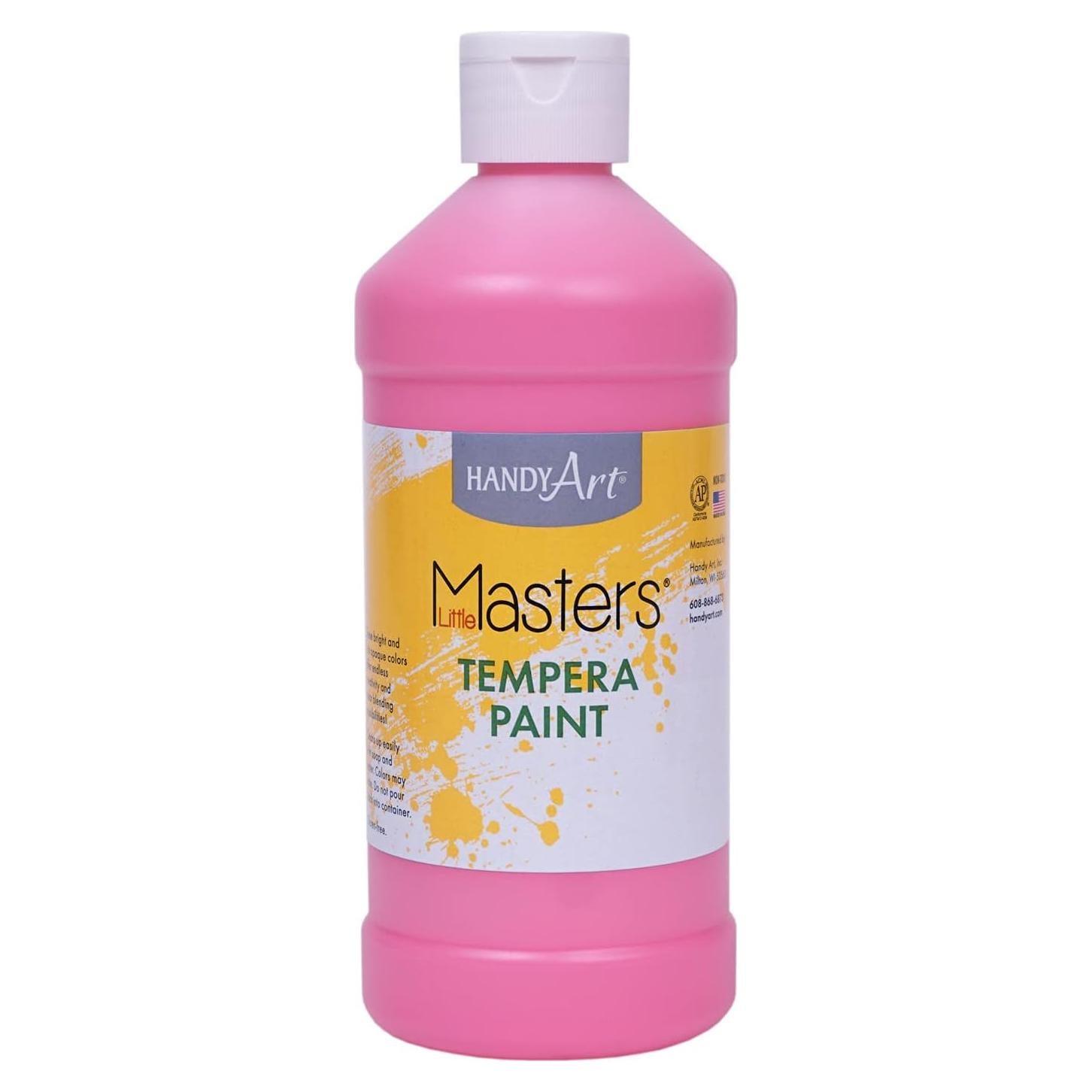 Pintura Tempera Handy Art Rosa 473 ml No Tóxica