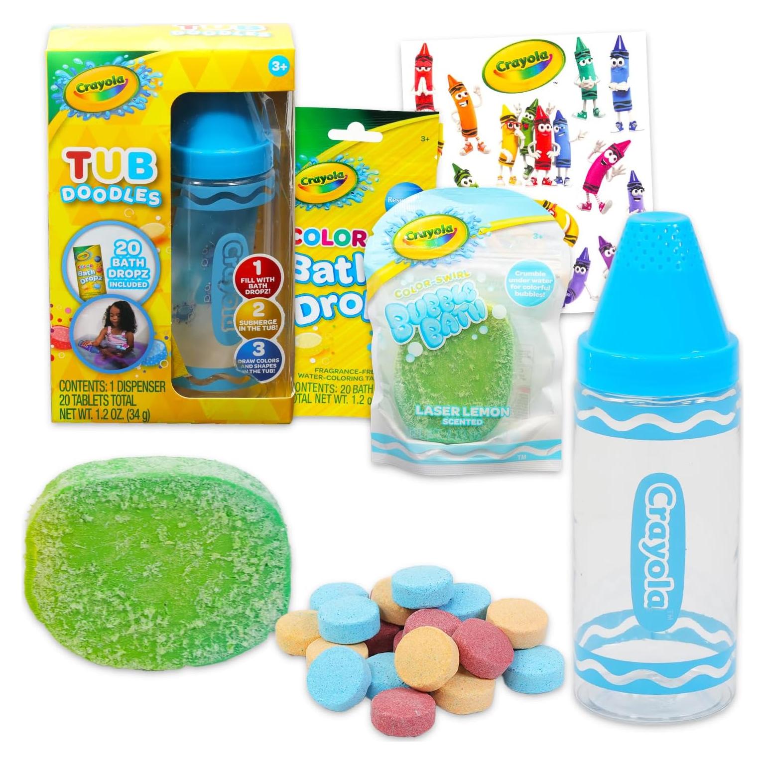 Juguetes de Baño Crayola Tub Doodle + Jabón Espumoso