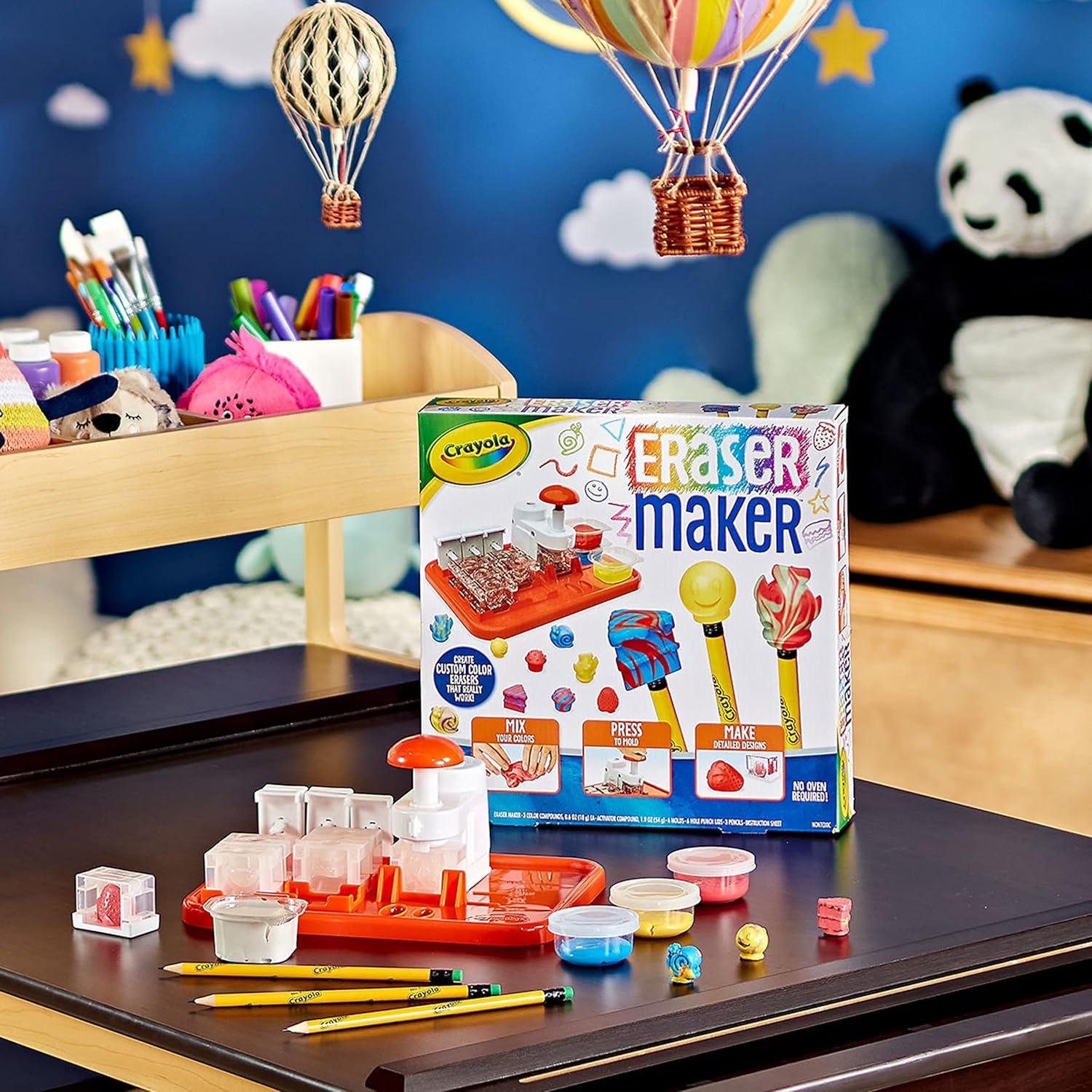 Eraser Maker, DIY Craft Kit, Gift for Kids, 8, 9, 10, 11