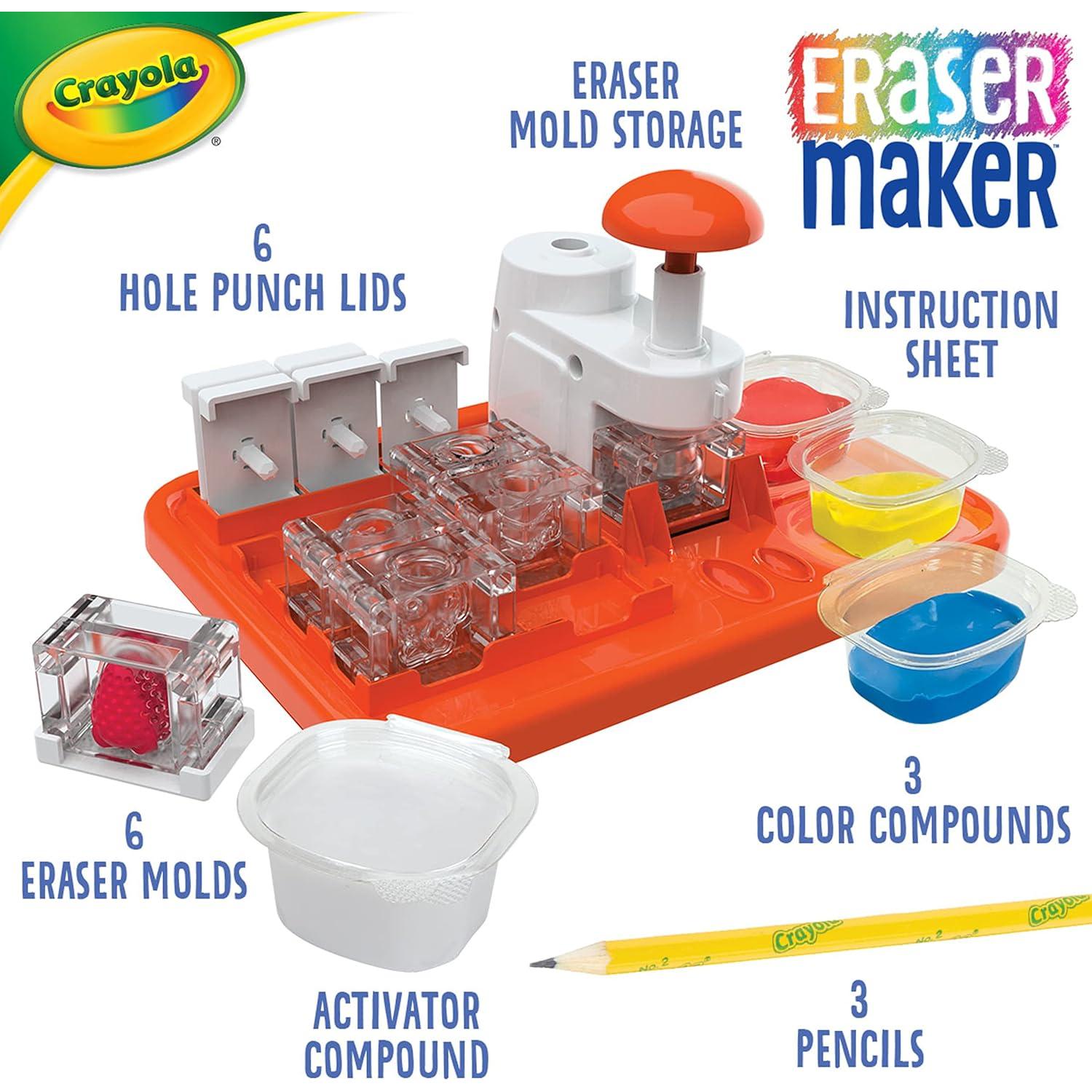 Eraser Maker, DIY Craft Kit, Gift for Kids, 8, 9, 10, 11