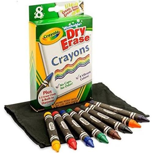 Paquete de 3 Crayones de Borrado en Seco Crayola 24 Colores