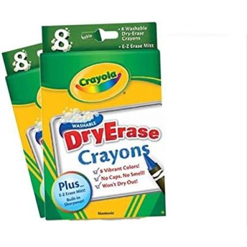 Paquete de 3 Crayones de Borrado en Seco Crayola 24 Colores