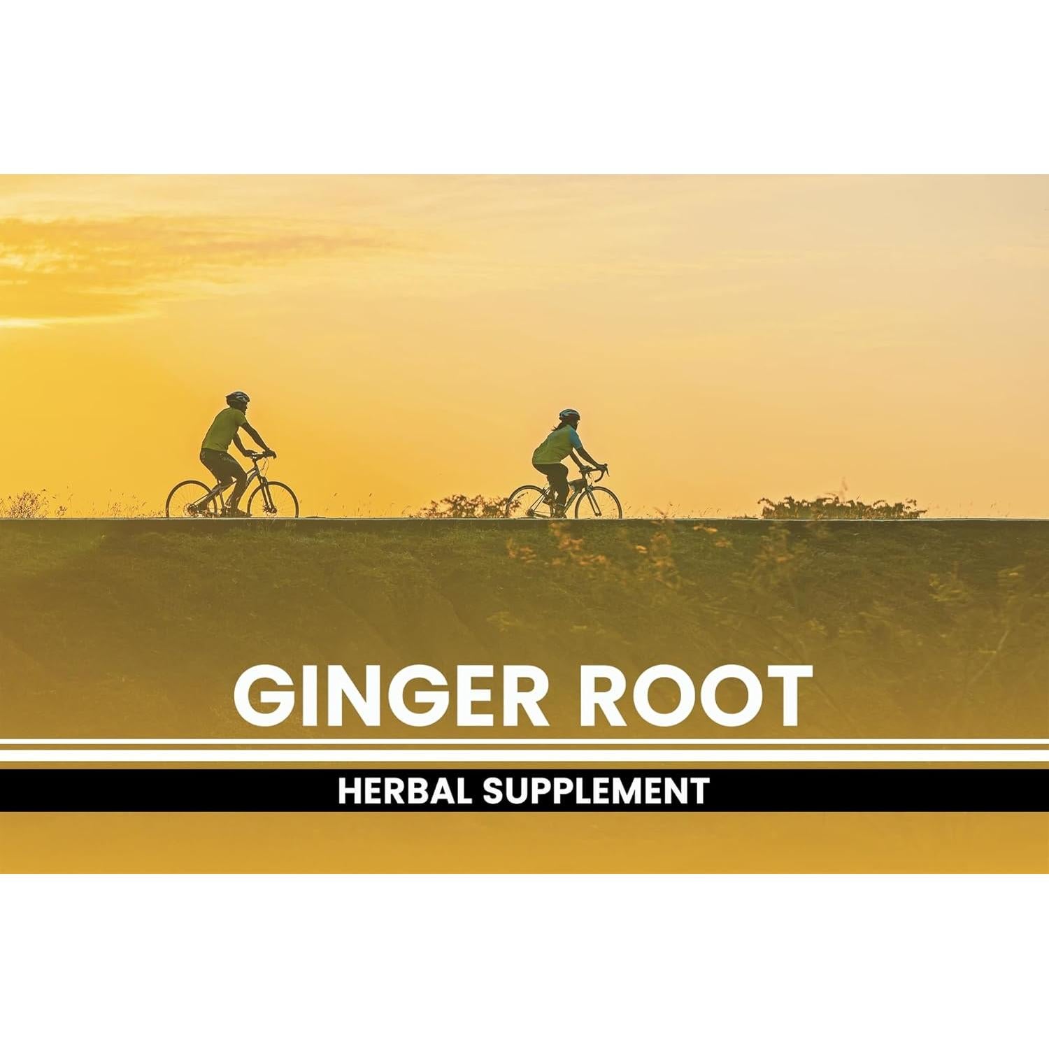 Cápsulas de Raíz de Jengibre Puras Ingredientes Originales 365 Unidades