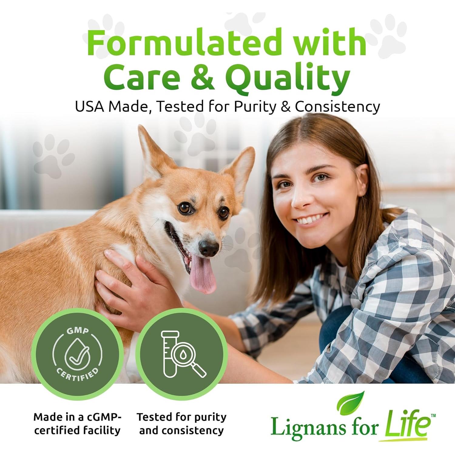 Suplemento de Semilla de Lino Lignanos 15mg 90 Cápsulas