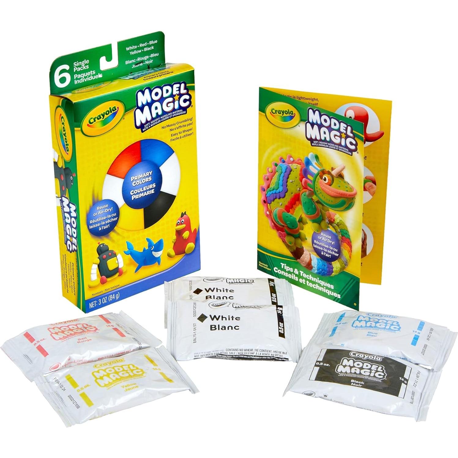 Crayola Model Magic 6 Paquetes 14g Colores Primarios