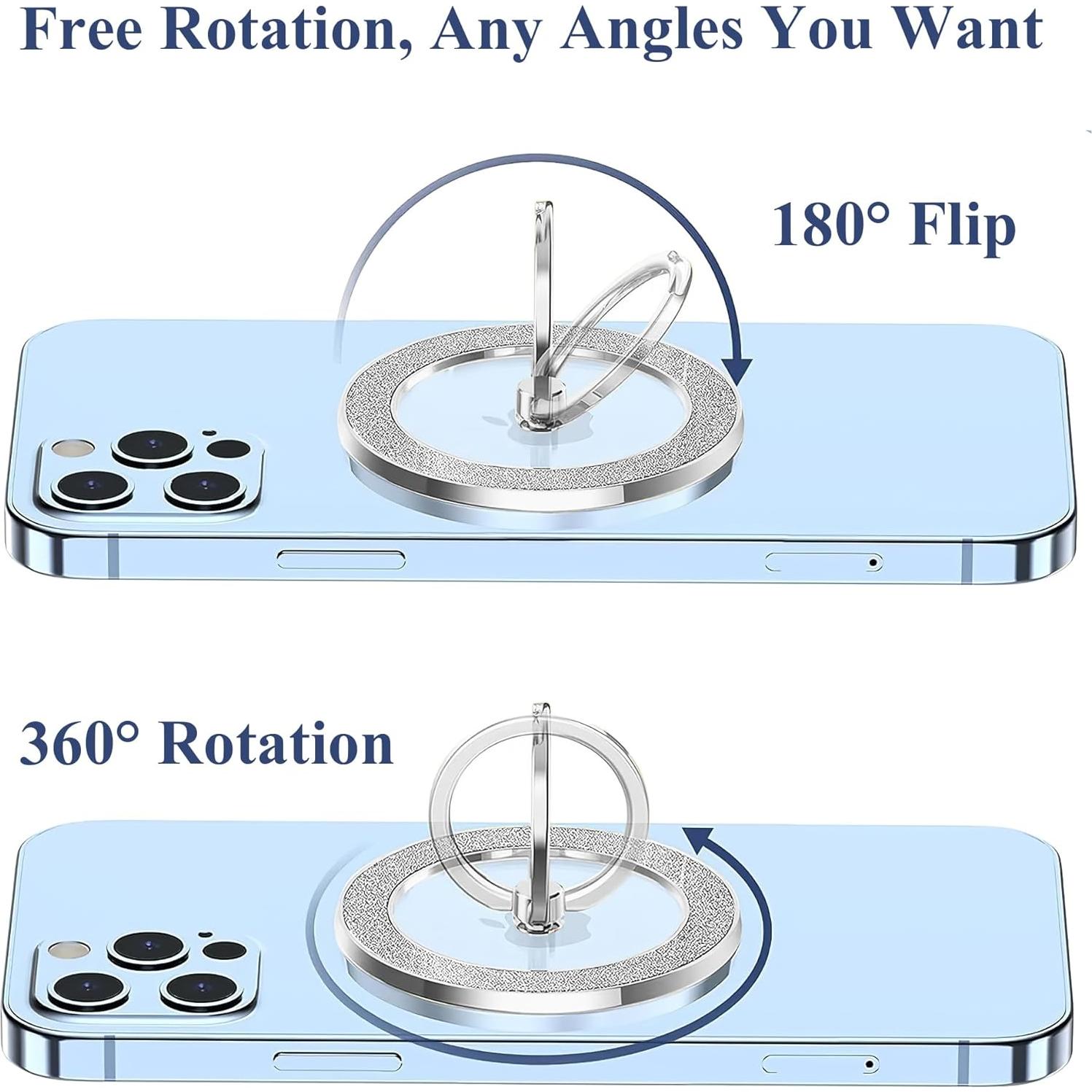 Soporte Magnético LIZIMANDU para Teléfono MagSafe Plata