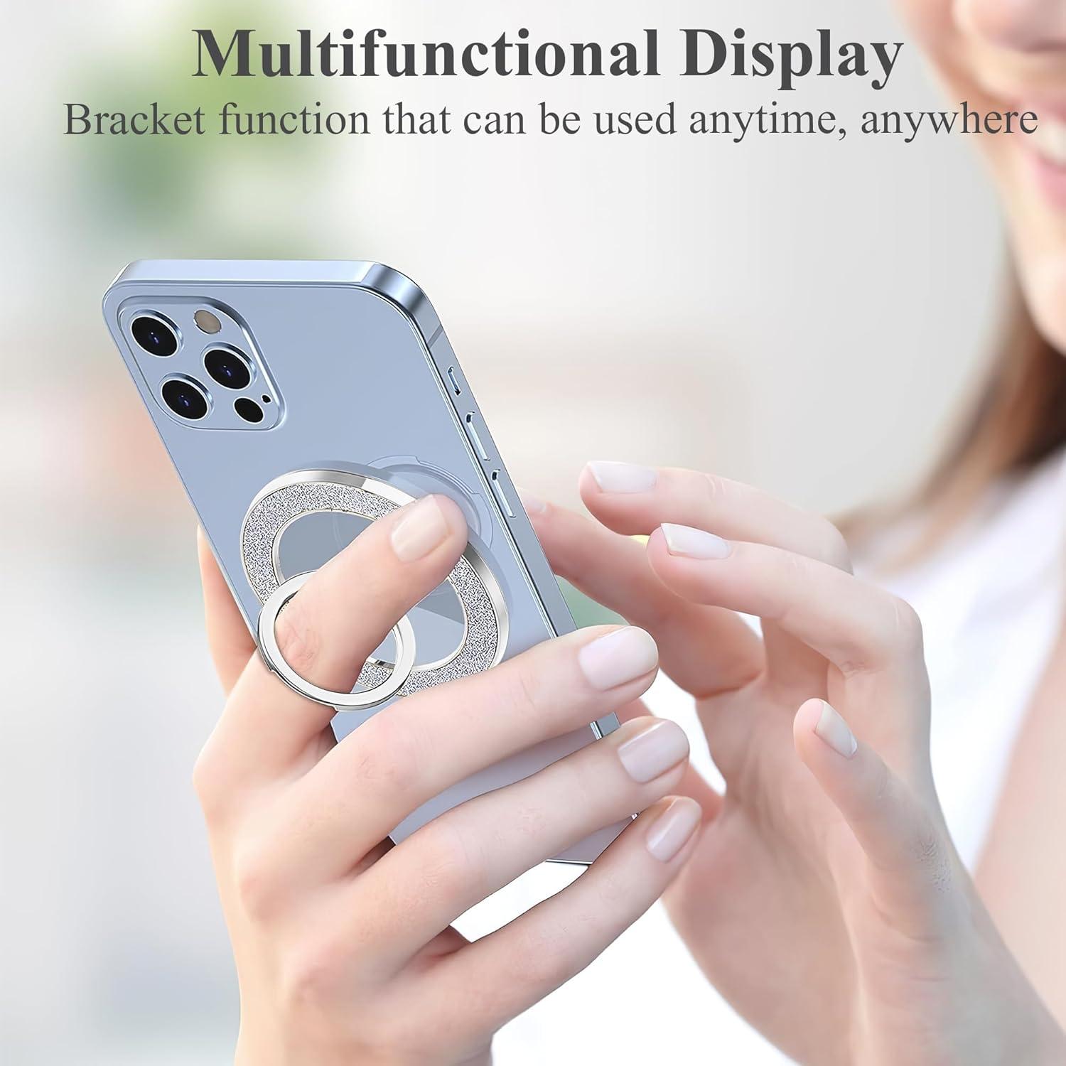 Soporte Magnético LIZIMANDU para Teléfono MagSafe Plata