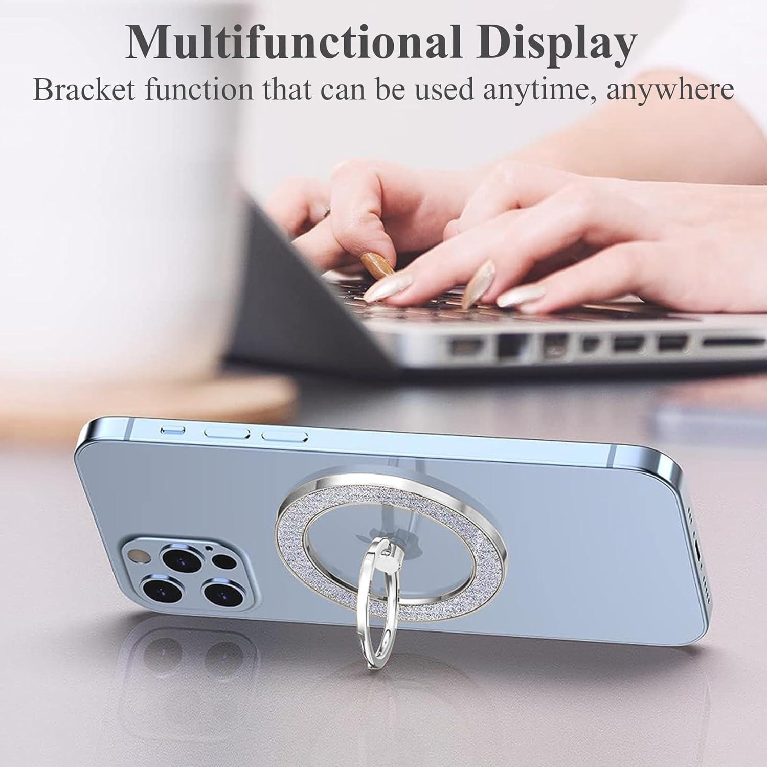 Soporte Magnético LIZIMANDU para Teléfono MagSafe Plata