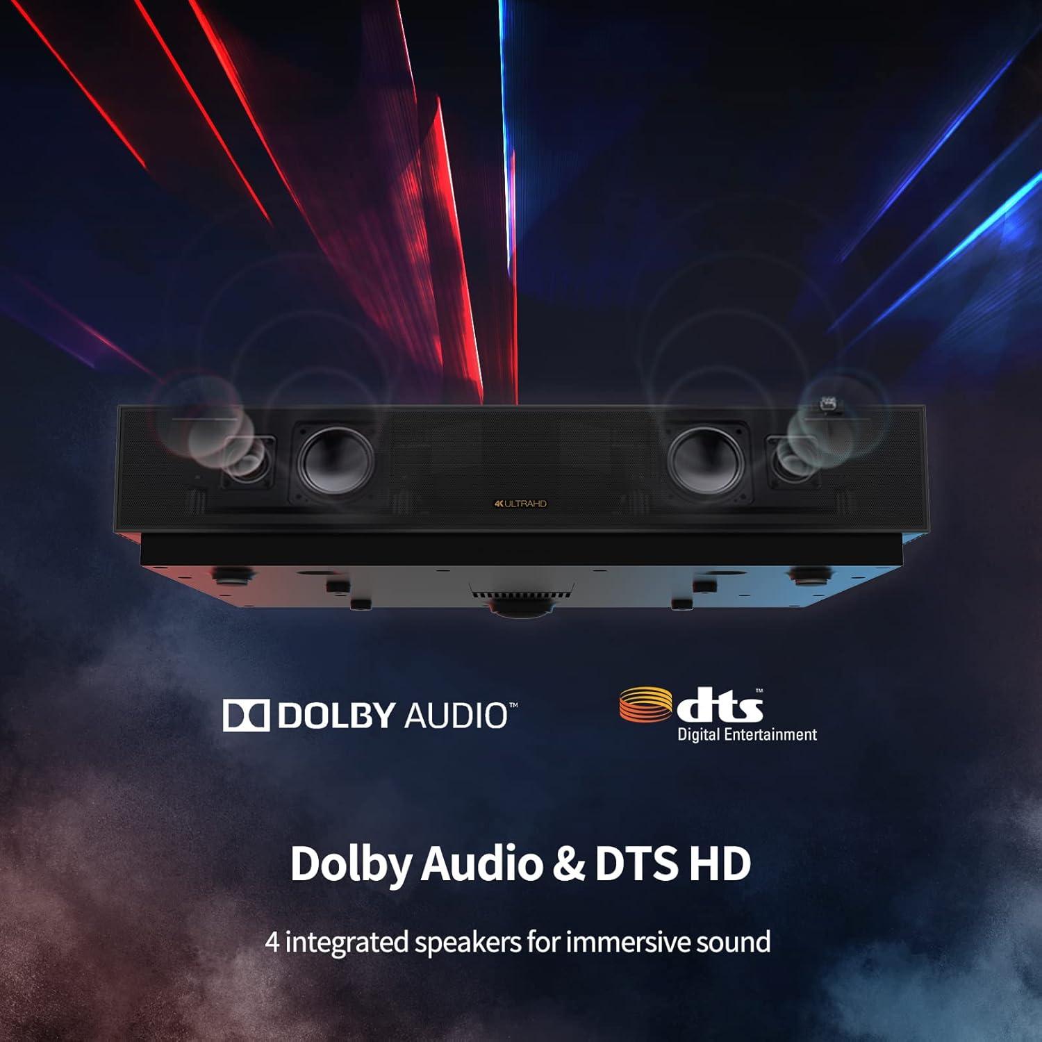 Proyector WEMAX Nova 4K UHD Laser TV 150" Android TV