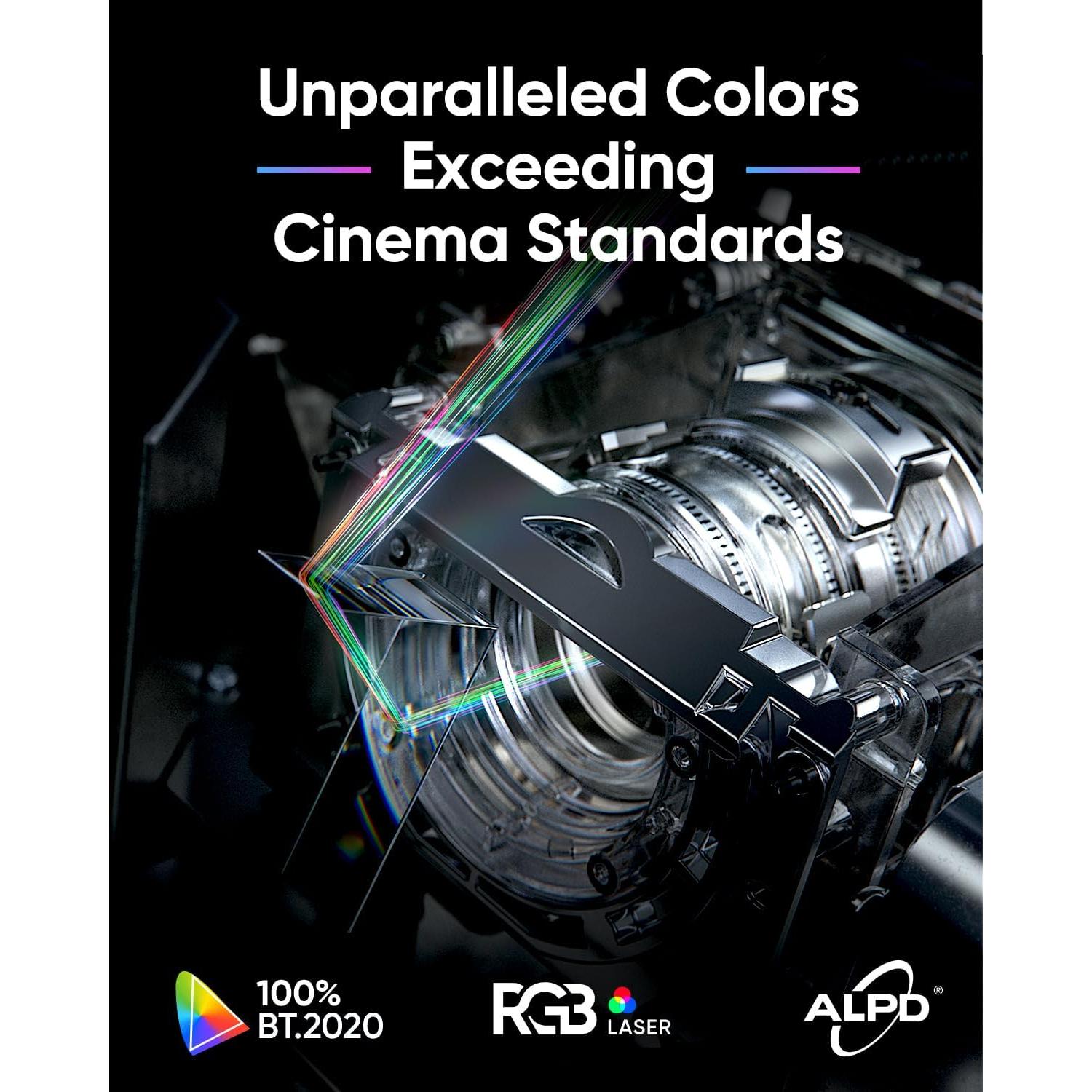 Proyector Láser NOMVDIC P2000 UST 4K 2500 Lúmenes 3D Dolby