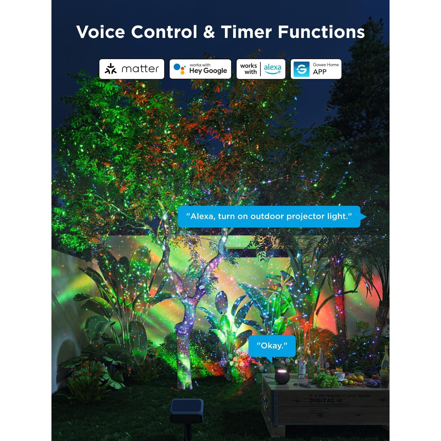 Proyector de Luz Govee H7070 RGBW para Exterior e Interior