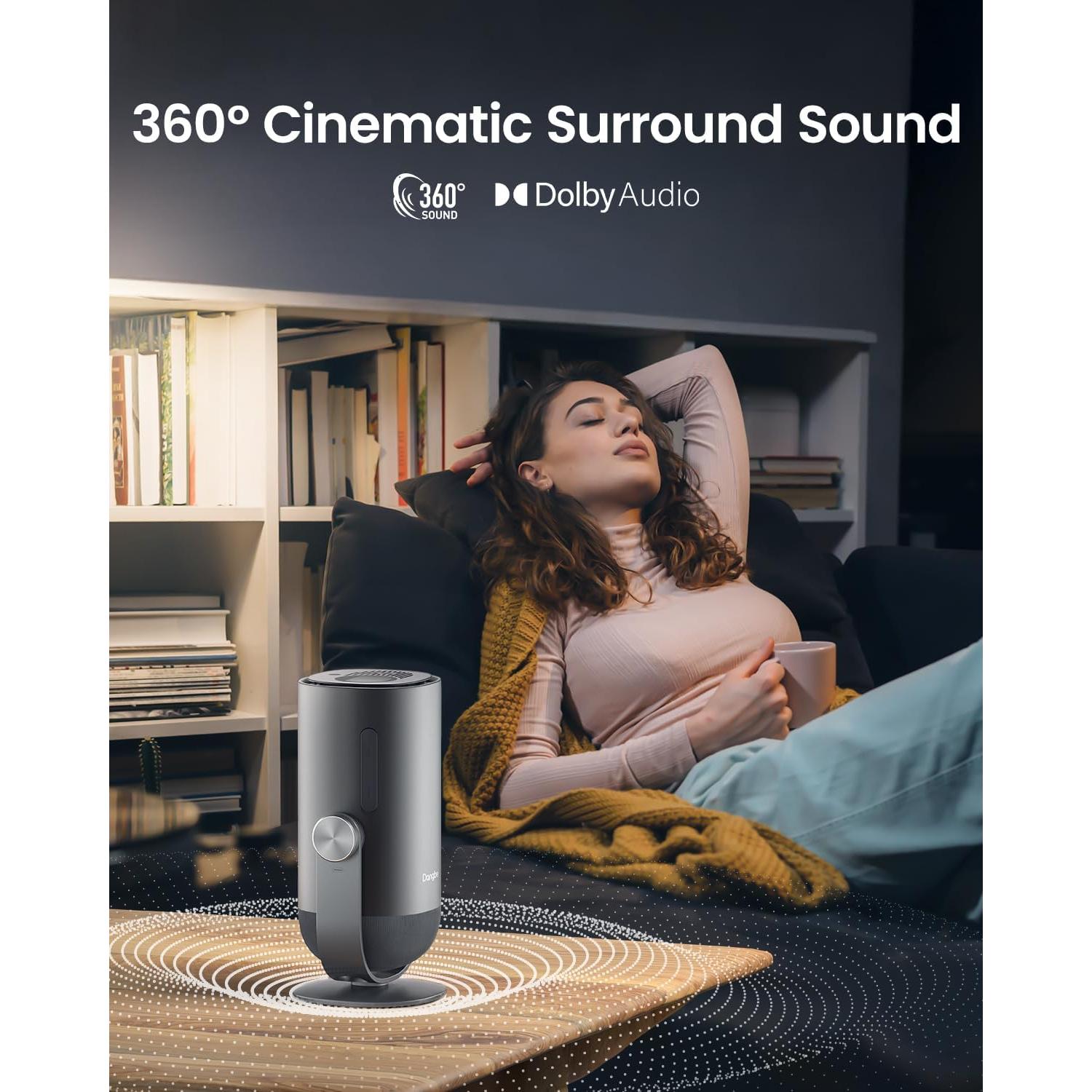 Proyector Portátil Dangbei DBOD03 1080P Wifi Bluetooth 450 Lúmenes