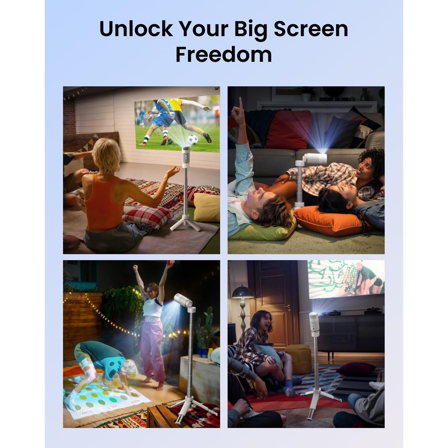 Trípode Nebula Capsule con Batería 2H, Altura 215-840mm