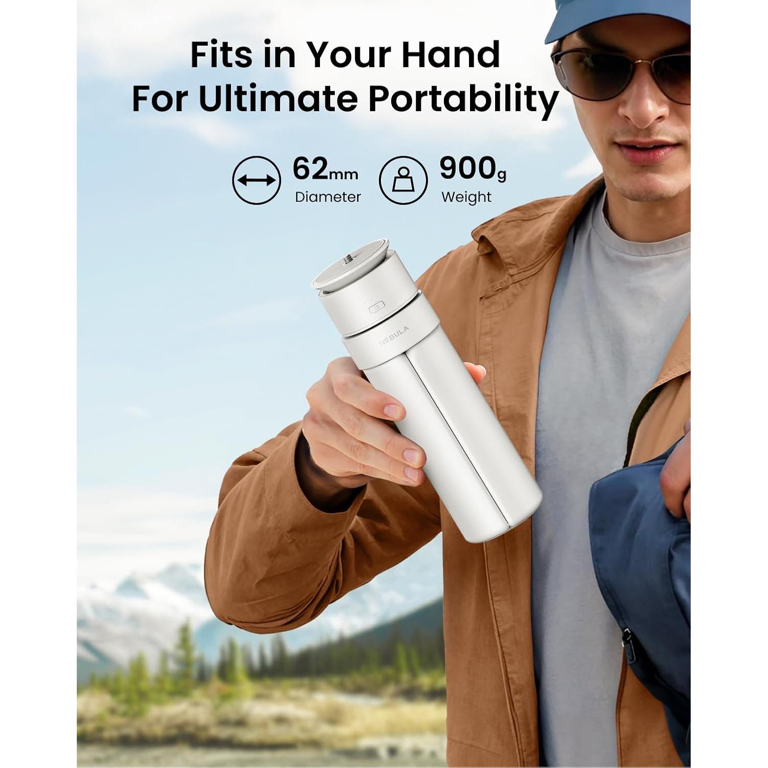 Trípode Nebula Capsule con Batería 2H, Altura 215-840mm