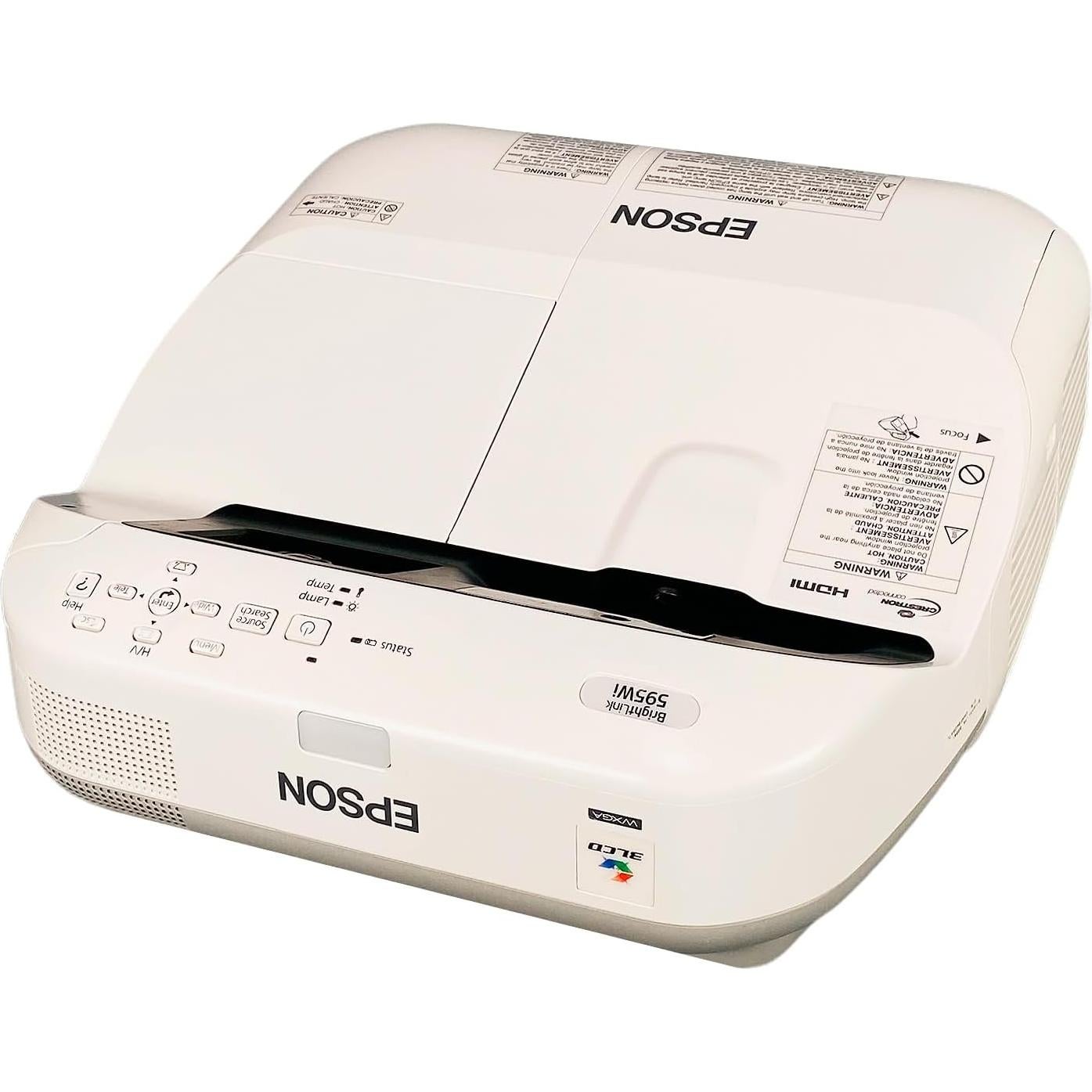 Proyector Interactivo Epson BrightLink 595Wi 3300 ANSI 3LCD