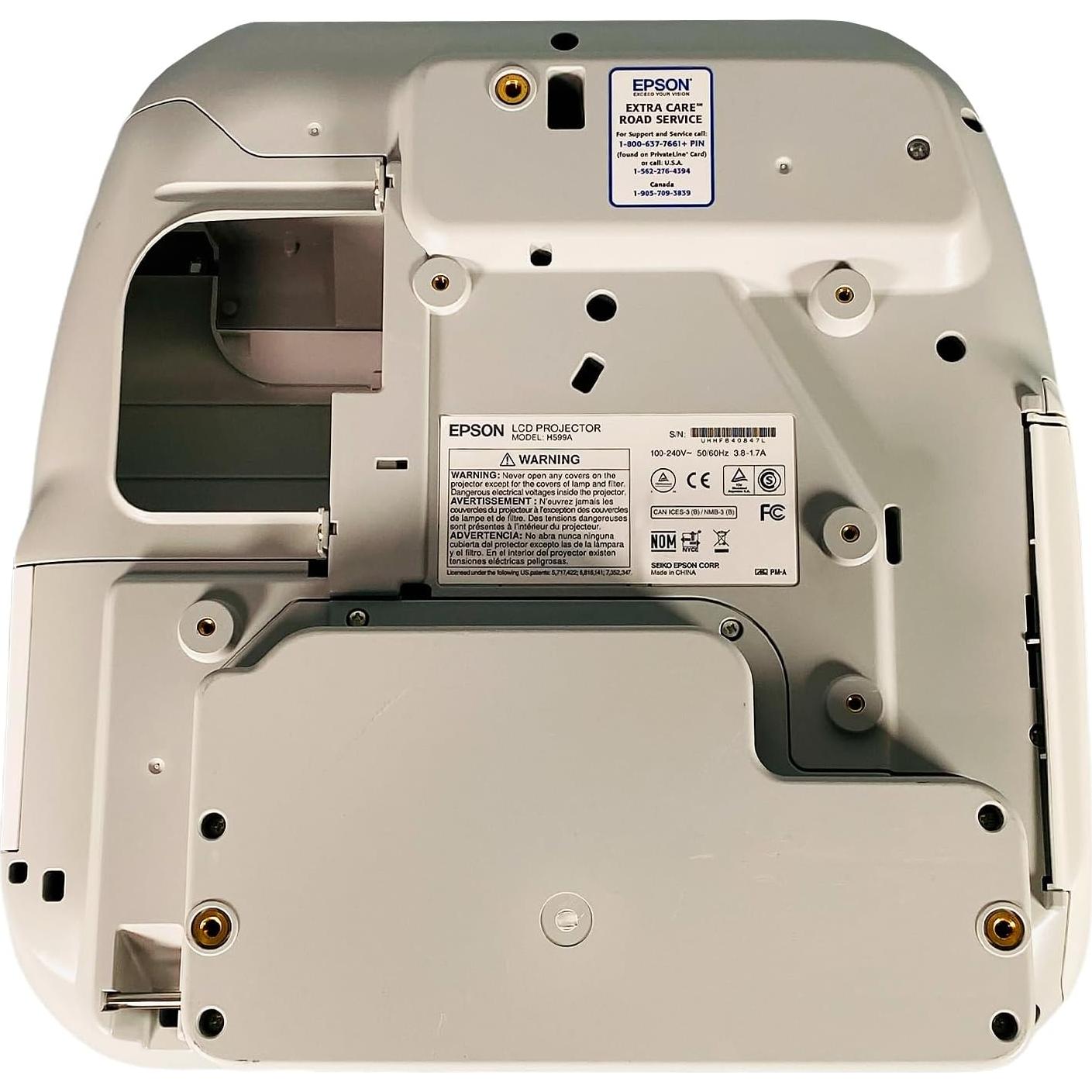 Proyector Interactivo Epson BrightLink 595Wi 3300 ANSI 3LCD