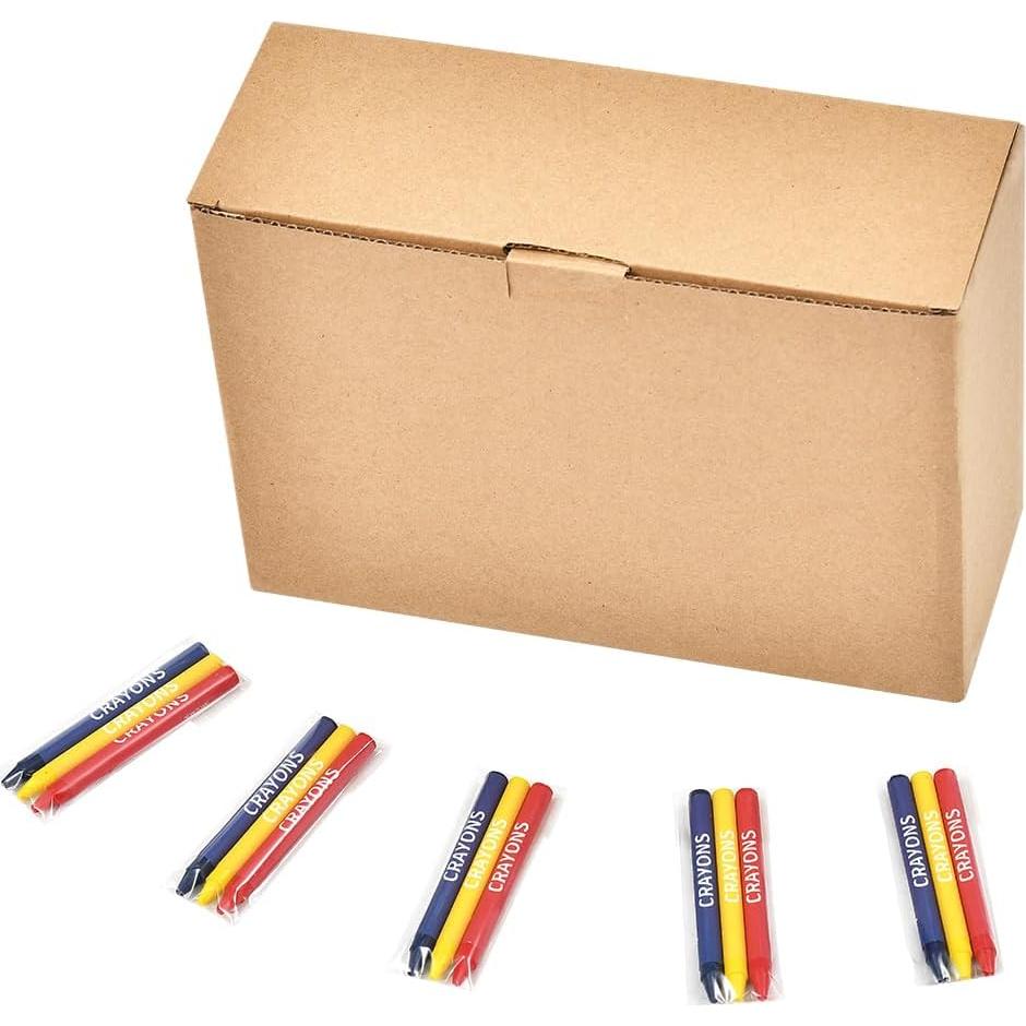 Crayones Madisi 600 unidades en 200 paquetes a granel