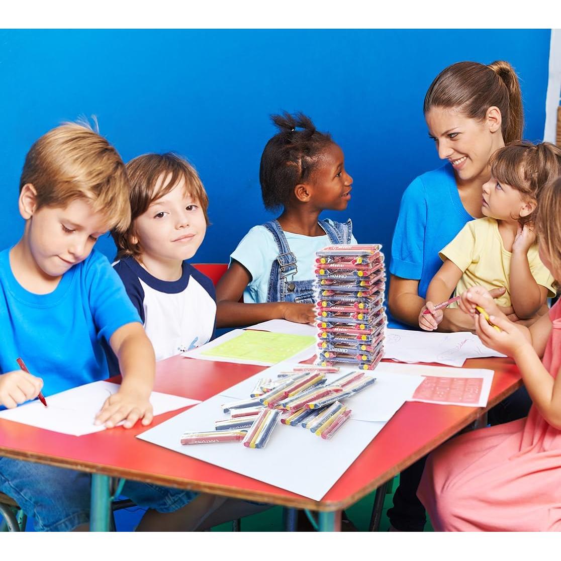Crayones Madisi 600 unidades en 200 paquetes a granel