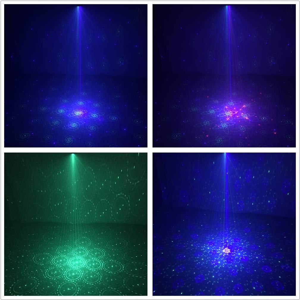 Mini Proyector de Gobos RGB Sharelife DP4 - USB Recargable