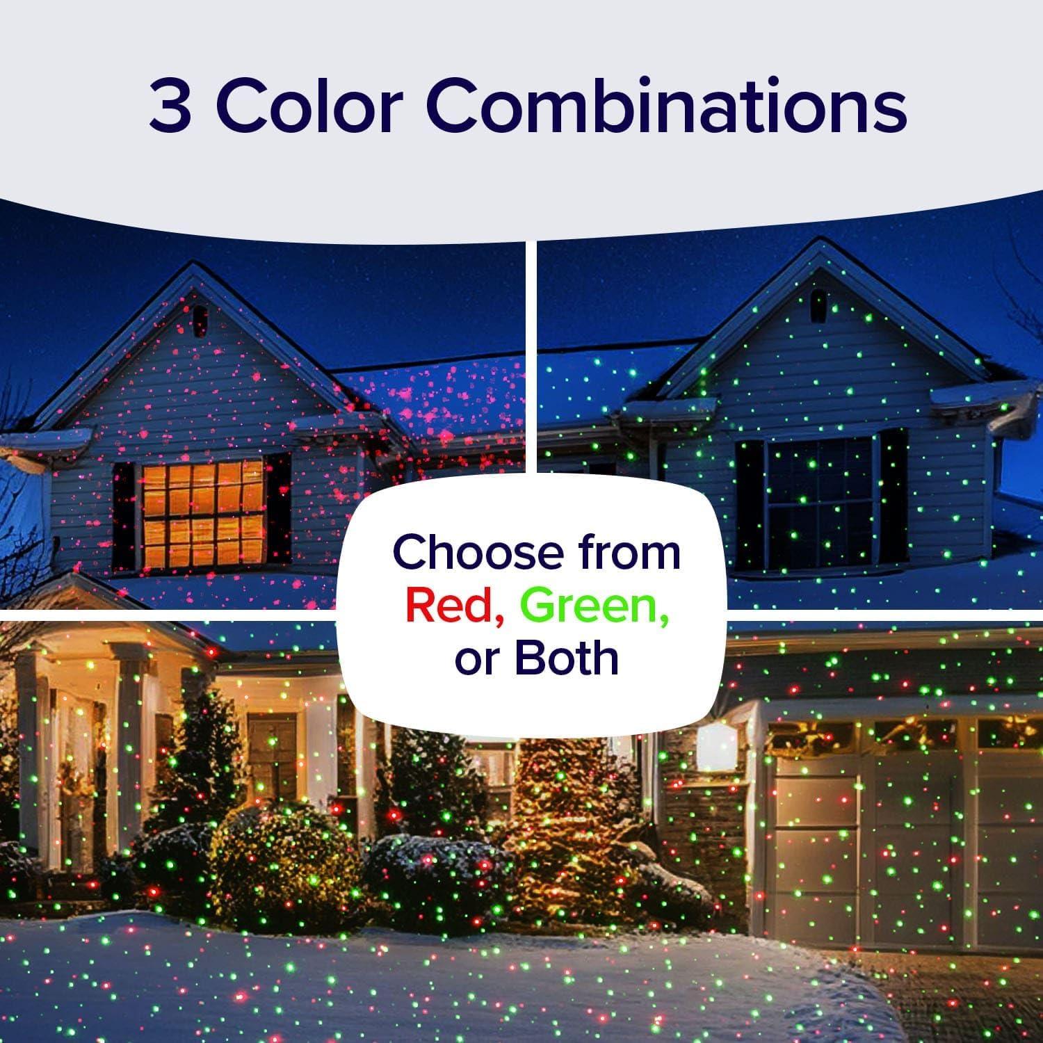 Proyector de Luces Láser Star Shower Ultra 9 - 9 Patrones