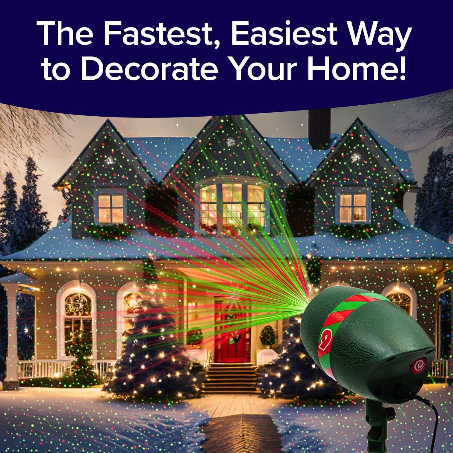 Proyector de Luces Láser Star Shower Ultra 9 - 9 Patrones