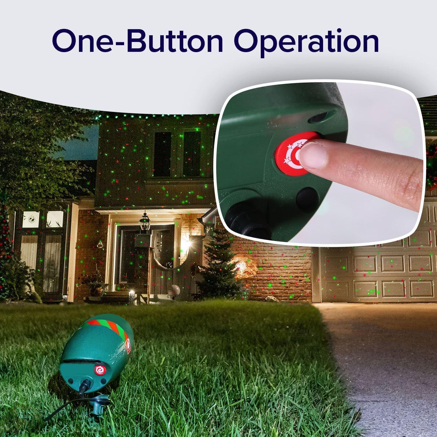 Proyector de Luces Láser Star Shower Ultra 9 - 9 Patrones