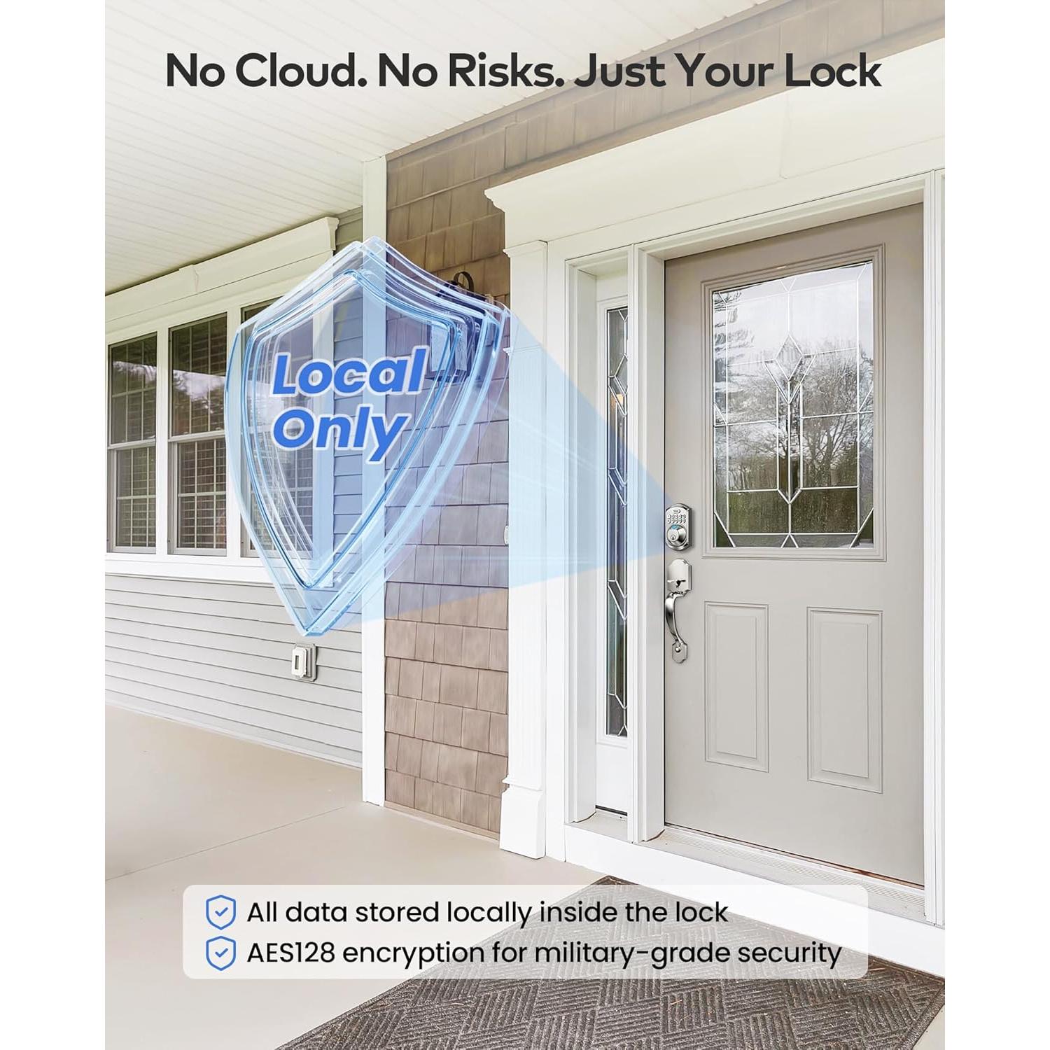 Cerradura Inteligente TEEHO TE012W WiFi con Huella Dactilar