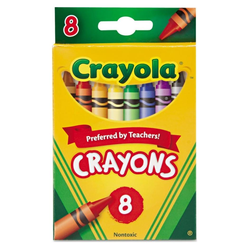 Crayones Crayola 8 Colores Pegables Set de 6
