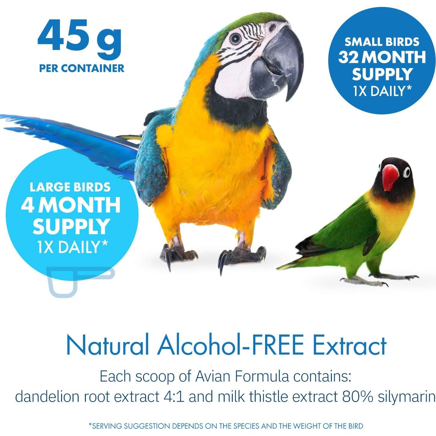 Suplemento Dietético Natural para Aves Equa Holistics 120 Porciones