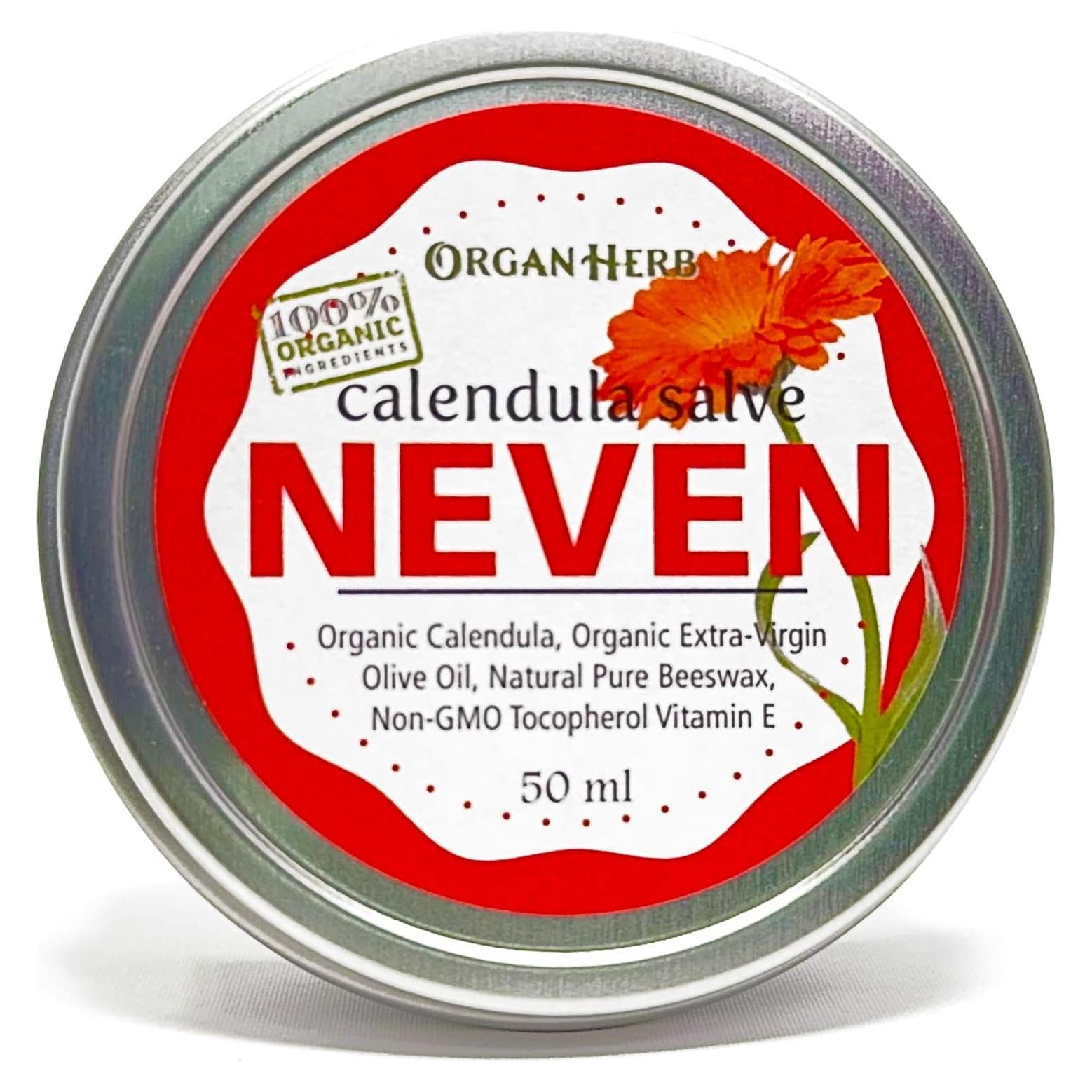 Ungüento de Caléndula Orgánico Neven 56.7 g - Multiusos Suave