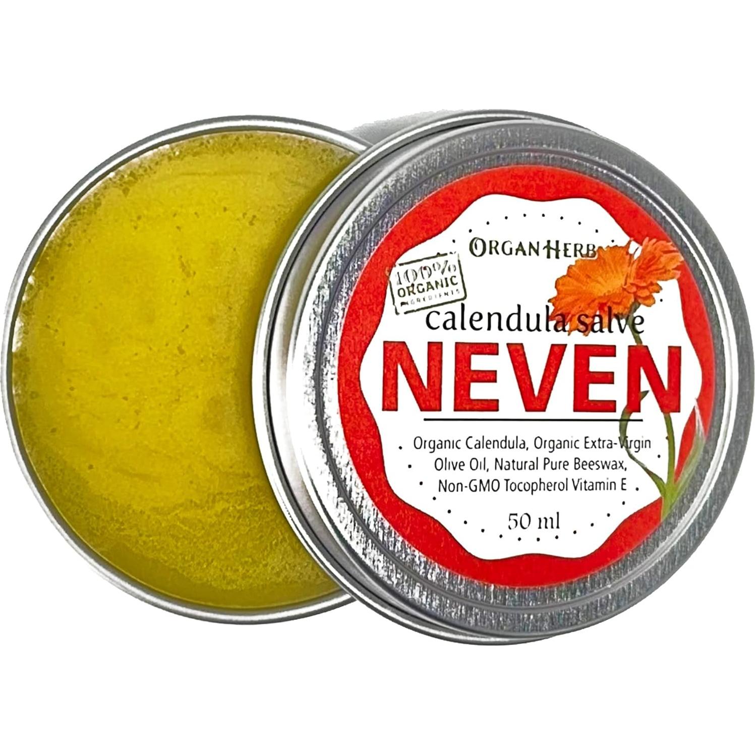 Ungüento de Caléndula Orgánico Neven 56.7 g - Multiusos Suave