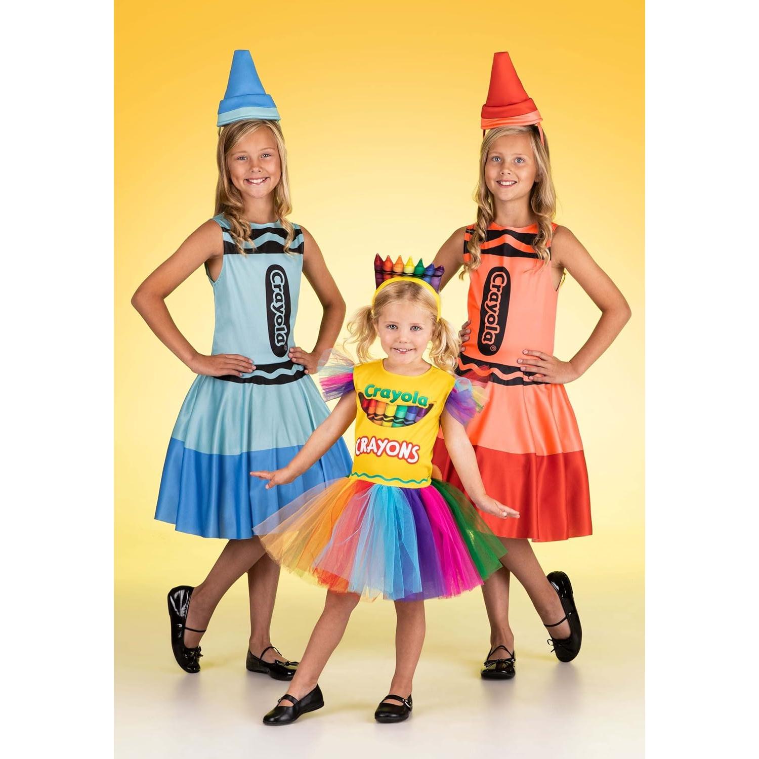 Disfraz de Crayón Azul Fun Costumes para Niños - X-Large