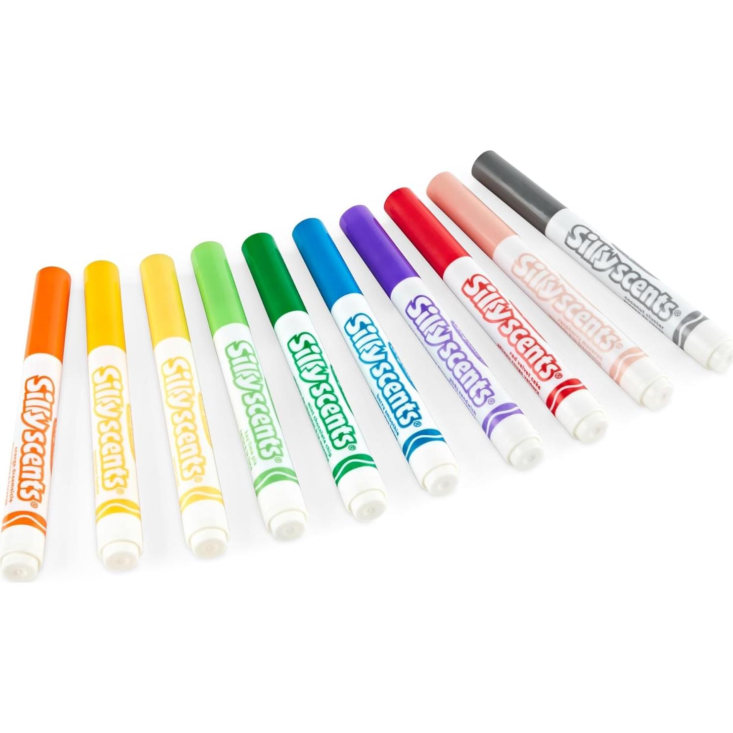 Marcadores Lavables Crayola Silly Scents 10 Colores
