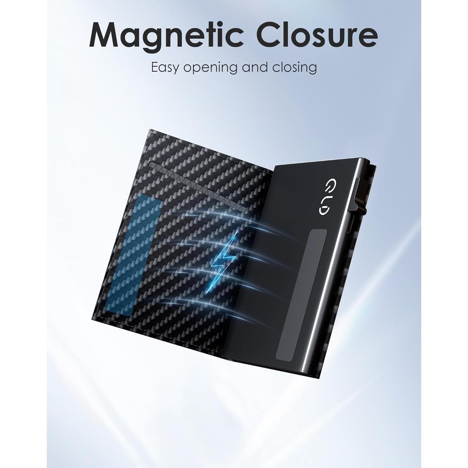 Billetera RFID delgada QLD para hombres - Capacidad 11 tarjetas