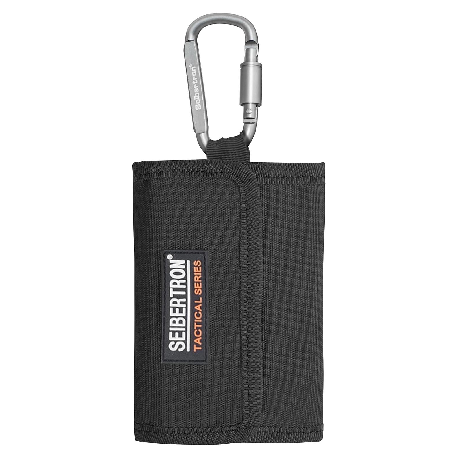 Cartera RFID Seibertron Tactical 2.0 Negra - Resistente y Segura