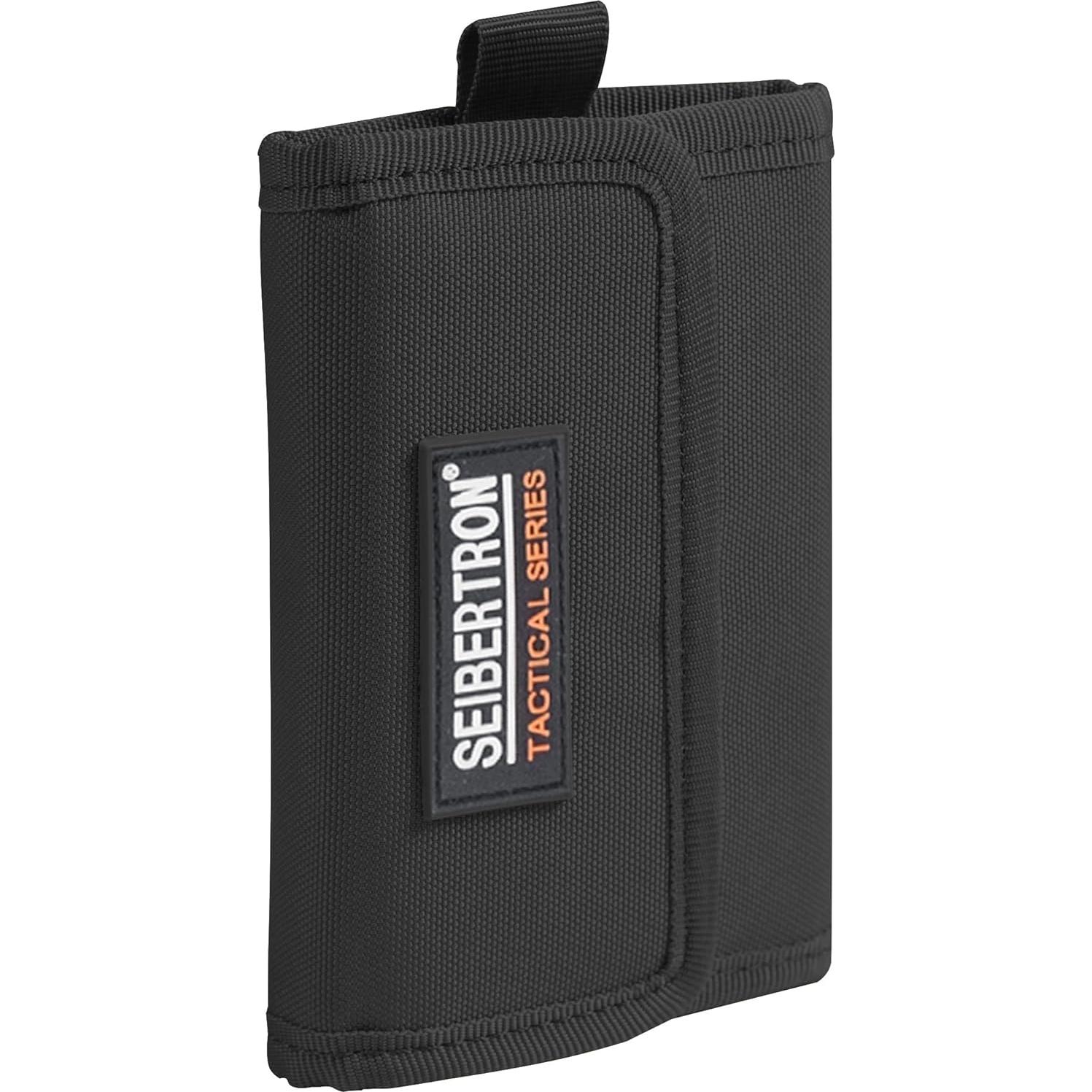 Cartera RFID Seibertron Tactical 2.0 Negra - Resistente y Segura