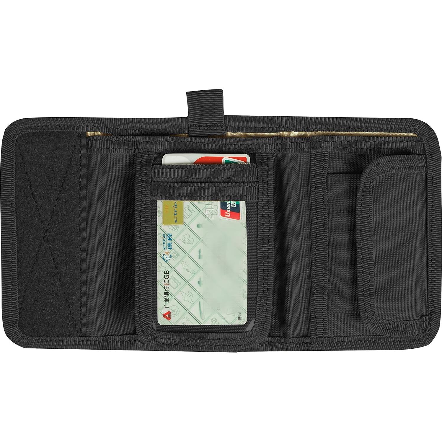 Cartera RFID Seibertron Tactical 2.0 Negra - Resistente y Segura