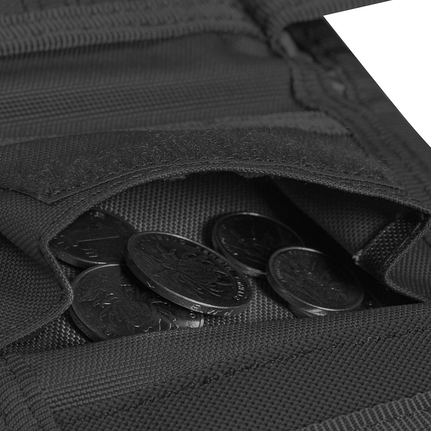 Cartera RFID Seibertron Tactical 2.0 Negra - Resistente y Segura