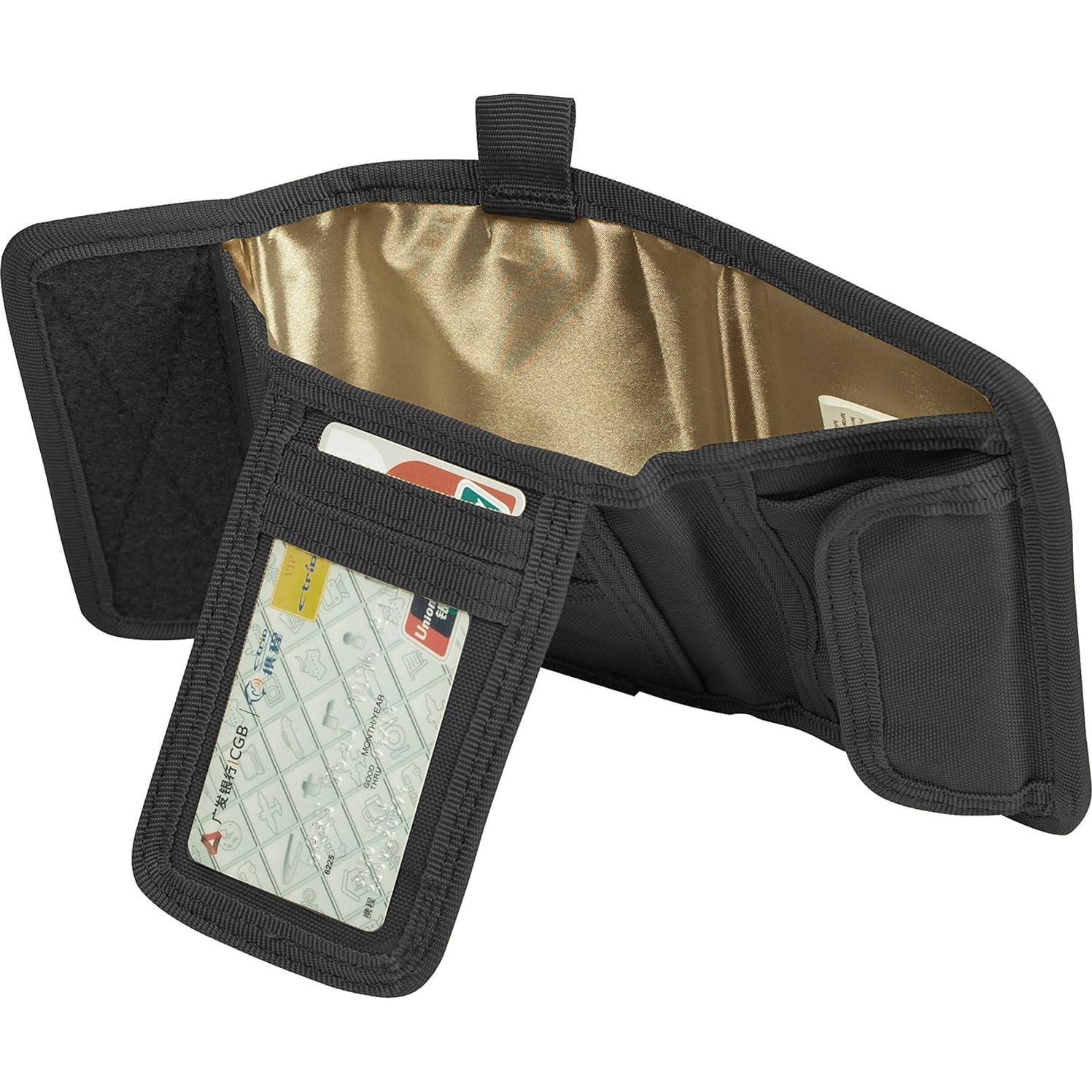 Cartera RFID Seibertron Tactical 2.0 Negra - Resistente y Segura