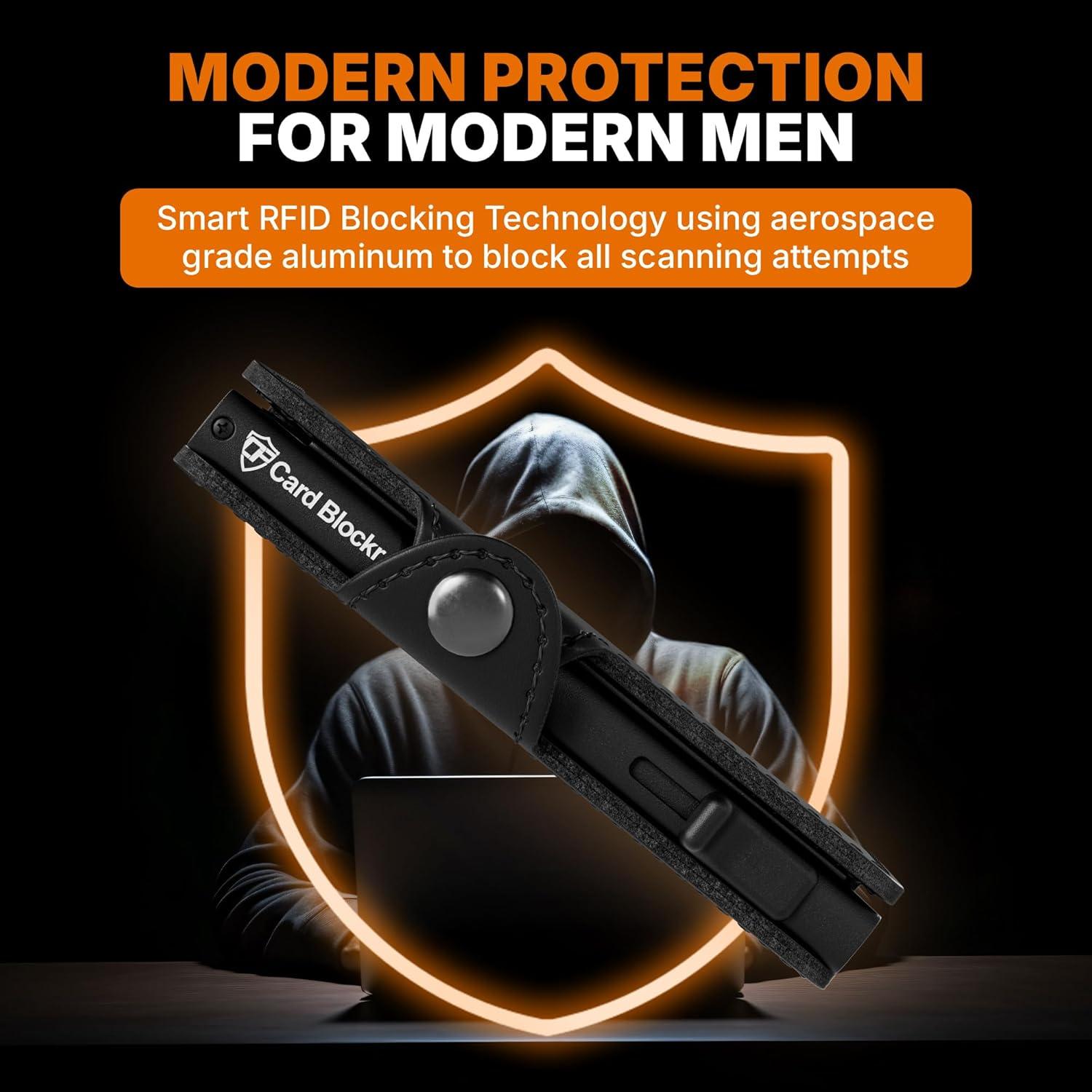Billetera Pop Up Conceal Plus para Hombres con Bloqueo RFID