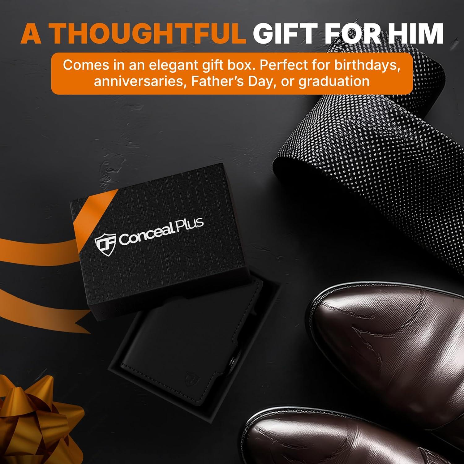 Billetera Pop Up Conceal Plus para Hombres con Bloqueo RFID