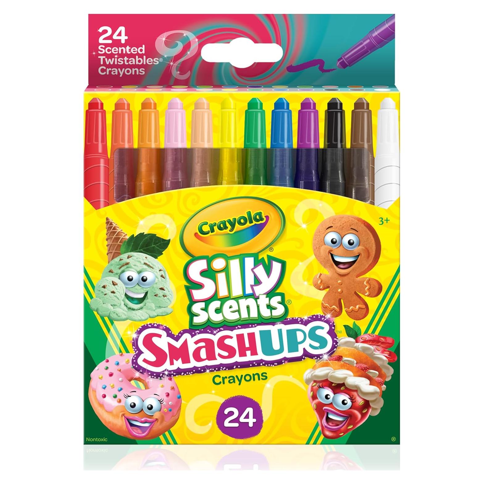 Crayola Crayones Aromatizados Mini Twistables 24 Piezas