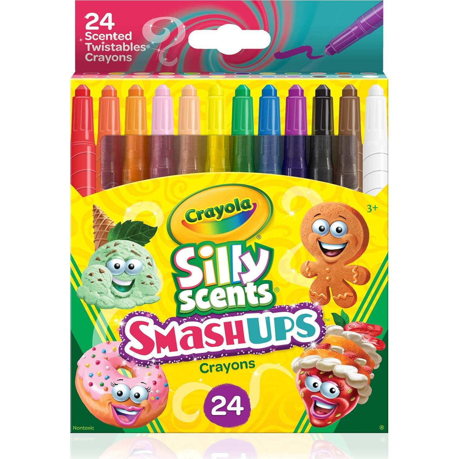 Crayola Crayones Aromatizados Mini Twistables 24 Piezas