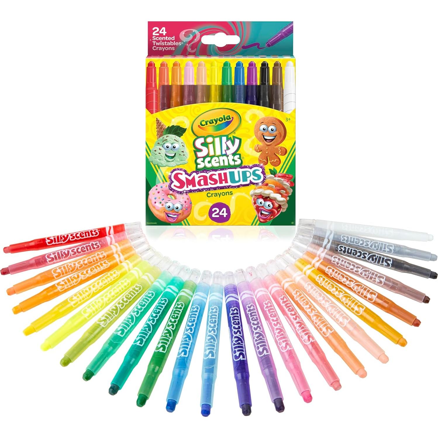 Crayola Crayones Aromatizados Mini Twistables 24 Piezas