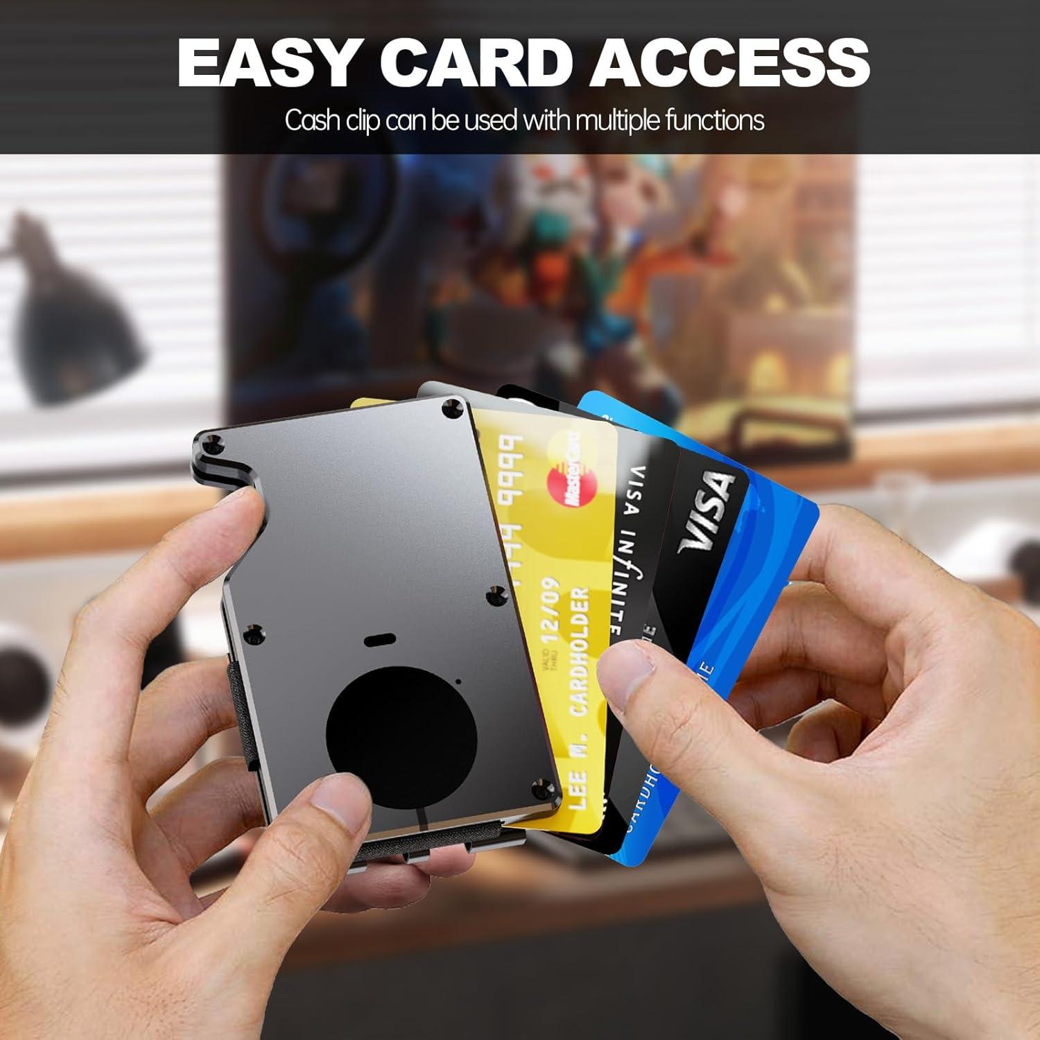 Cartera Slim Herori Air Wallet con Chip Airtag y Bloqueo RFID